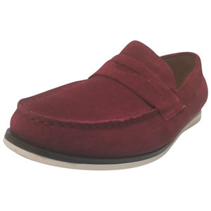 Alfani Mens Sawyer Slip-On Loafers Red